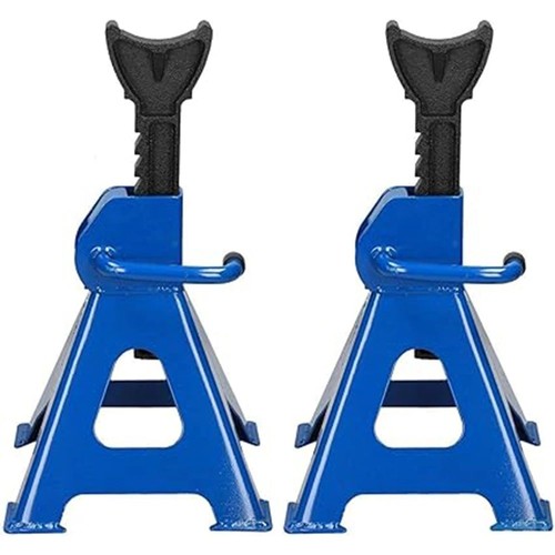 2pcs axle stands - 2pcs, jack