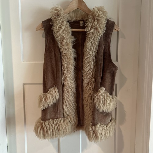 Vintage 1970s suede leather - vintage,