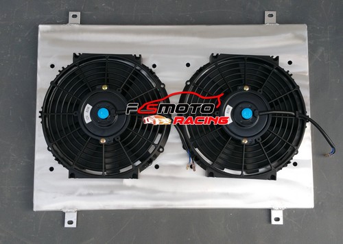 Aluminum radiator shroud - aluminum,