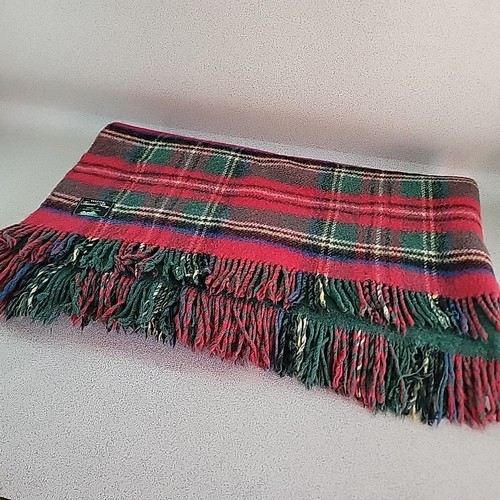 Vintage pure wool tartan check - pure,