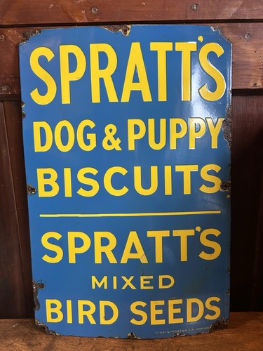 Original vintage spratts dog - original,