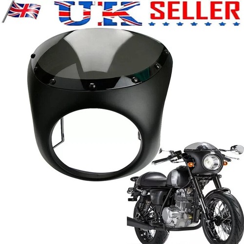 Black motorcycle front - 7",