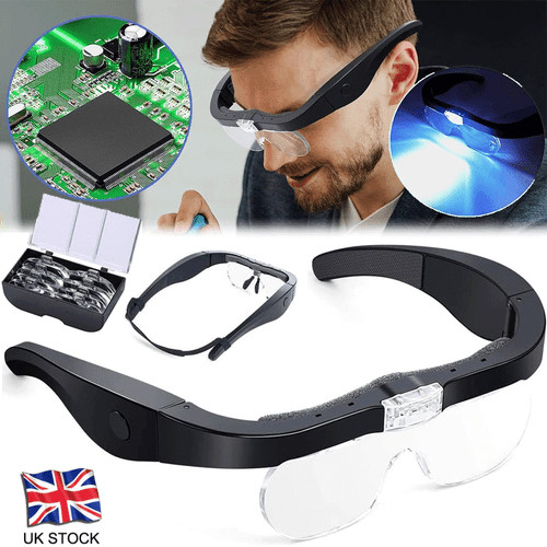 Magnifier glasses with - magnifier,