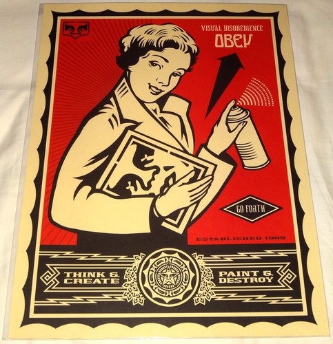 Obey shepard fairey - shepard, x