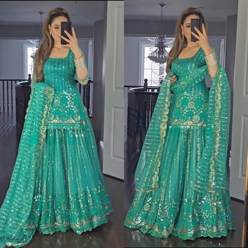 Indian designer salwar kameez - salwar,