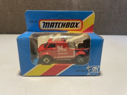 Matchbox early blue box - 80's,