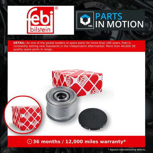 Overrunning alternator pulley - overrunning,
