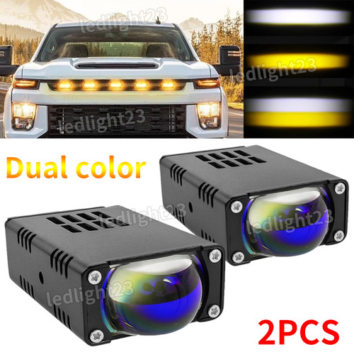 2pcs led front grille - led, running