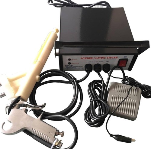 Powder coating gun - powder, portable