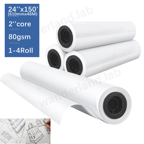 4rolls 80gsm plotter - 1-4rolls, paper