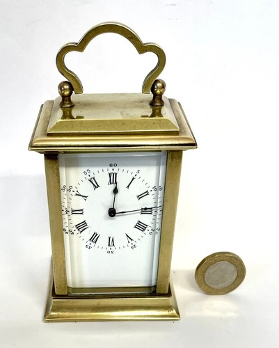 Miniature brass carriage - miniature,