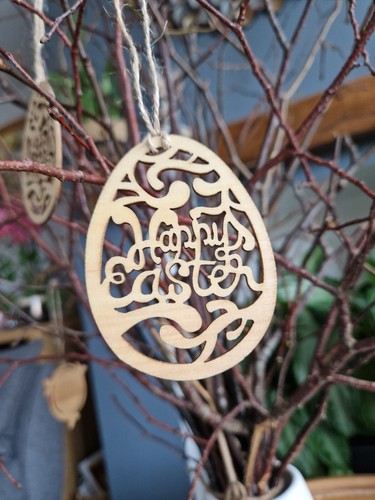 Pcs wood easter - 10, egg