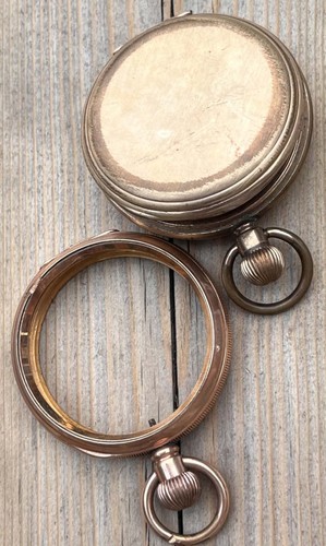 Antique rolled gold pocket - antique,