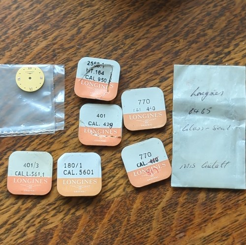 Longines small lot of nos - longines,