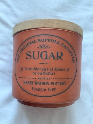 Sugar canister henry watson - canister,