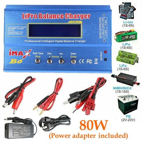 80w lipo smart - b6, battery