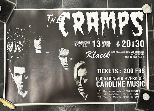 The cramps poster - cramps,