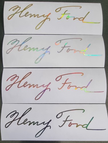 Henry ford signature vinyl - 2x,