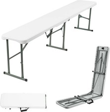 6ft 180cm plastic folding - 6ft,