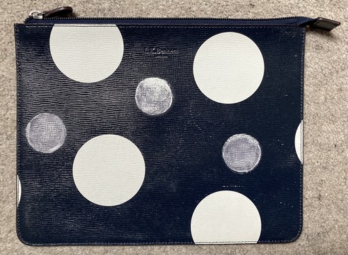Bennett dots navy clutch - l.k.bennett,