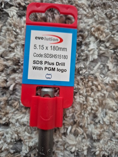 Evolution sds drill with - with, pgm