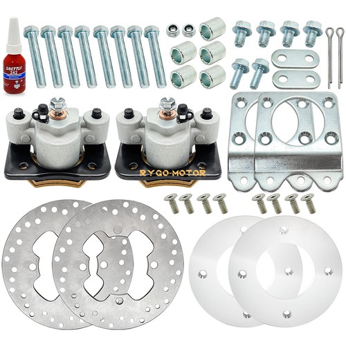 Front disc brake conversion - disc,