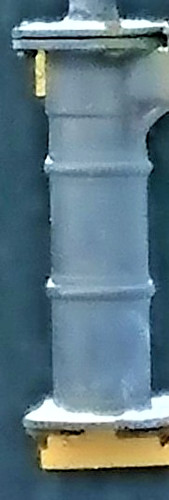 Antique wall mounted waterpump - mounted,