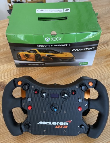 Fanatec mclaren gt3 wheel - fanatec,