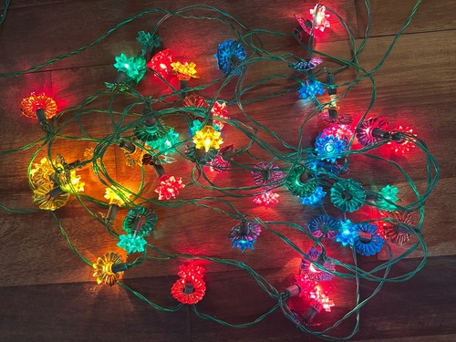 Working vintage christmas tree - christmas,