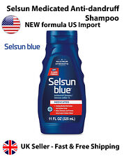 Selsun Blue Anti Dandruff Shampoo Medicated Max Strength Shampoo 325ml