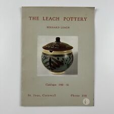 The Leach Pottery. Bernard Leach. Catalogue 1960-61