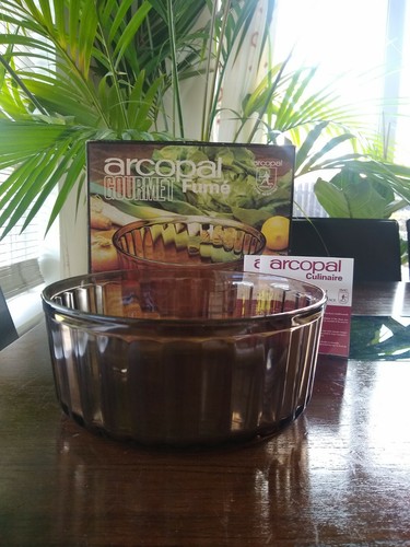 Vintage arcopal smoked - smoked, brown