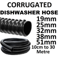 DISHWASHER DRAIN WASTE HOSE PIPE EXTENSION OVERFLOW FLEXIBLE CONNECTOR TUBE