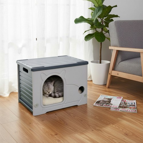 Pet dog kennel plastic - pet, cage