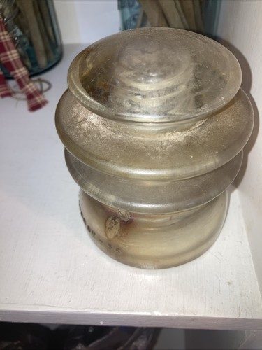 Insulators glass vintage - insulators,
