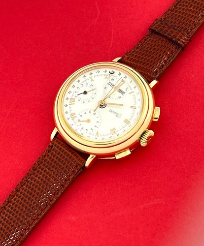 Eberhard 30022 18k valjoux - eberhard,