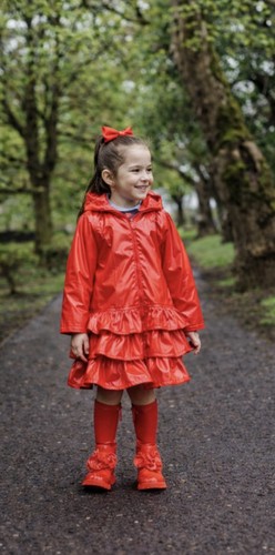 Dee red rain jacket - red,