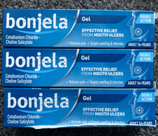 3 x Bonjela Adult Gel 15g =