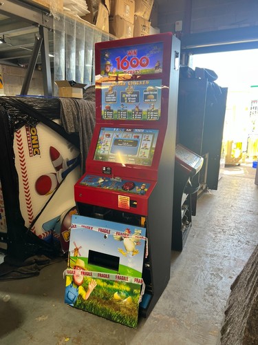 Upright arcade machine - machine,