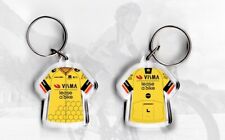 TEAM Jumbo Visma t-shirt / jersey keyring cycling, Tour de France Van Aert