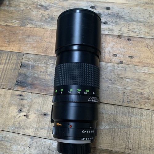 Minolta 300mm manual lens - minolta,