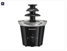 Silvercrest Electric Chocolate Fountain 3-Tier Fondue Machine & Snack Tray 