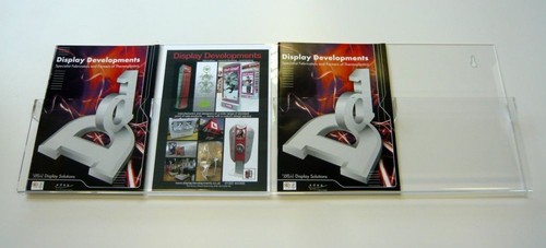 Wall mounted brochure - mounted,