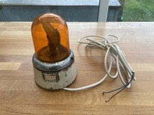 Vintage Hella KL7 Amber Beacon