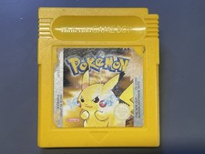 Pokémon Yellow Edition - Gameboy Colour GBC - New Battery - Working Save