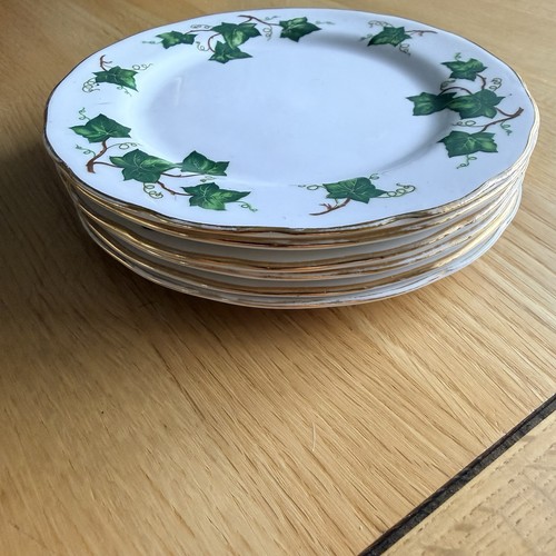 Colclough ivy leaf side plates - ivy,