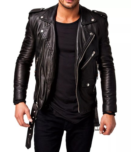 Cafe racer biker leather - cafe,