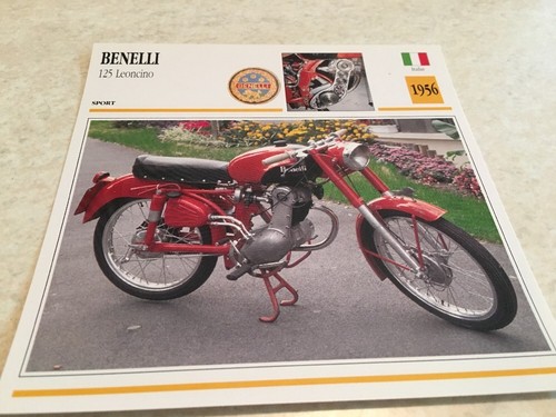 Benelli 125 leoncino 1956 - benelli,