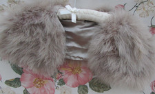Mink Beige Soft FEATHER Fur