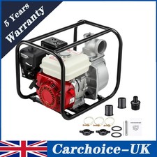 Gearzaar Petrol Water Pump 3'' 6.5HP 4 Stroke Engine 1000 Litres Per Min 4000RPM